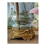 Ваза из фарфора с бронзовыми элементами Tropical Garden варинант исполнения - 5 | Loft Concept в Краснодаре