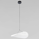 Подвесной светильник с белым тканевым плафоном в форме облака Crystal Cloud Junction варинант исполнения - 2 | Loft Concept в Краснодаре