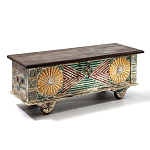 Сундук резной Advaith Carved Antique Chest варинант исполнения - 3 | Loft Concept в Краснодаре