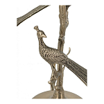 Столик с круглой стеклянной столешницей и корпусом в виде двух павлинов на ветке Table Two Peacocks варинант исполнения - 5 | Loft Concept в Краснодаре