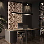 Гипсовая 3D панель с принтографией PM-108 варинант исполнения - 6 | Loft Concept в Краснодаре