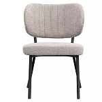 Стул мягкий с серо-бежевой буклированной обивкой Inspiration from Provence варинант исполнения - 1 | Loft Concept в Краснодаре