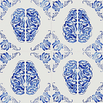 Плитка с узором Мозг варинант исполнения - 1 | Loft Concept в Краснодаре