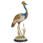 Статуэтка Венценосный журавль  варинант исполнения - 1 | Loft Concept в Краснодаре
