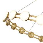 Люстра кольцевая с круглыми светодиодными источниками света Maxine Light варинант исполнения - 10 | Loft Concept в Краснодаре