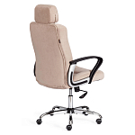 Кресло компьютерное City Chair хром флок варинант исполнения - 3 | Loft Concept в Краснодаре