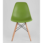 Пластиковый стул на ножках из массива бука Eames Green варинант исполнения - 4 | Loft Concept в Краснодаре