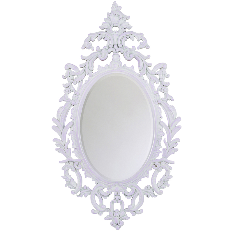 Зеркало в ажурной раме с эффектом старины Classic Ornament Mirror Бежевый Зеркало в Краснодаре | Loft Concept 