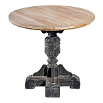 Столик кофейный с резным античным узором Antique Engraving варинант исполнения - 1 | Loft Concept в Краснодаре