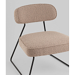 Кресло лаунж Kate букле капучино варинант исполнения - 2 | Loft Concept в Краснодаре