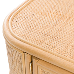 ТВ-тумба из плетеного ротанга Simone Rattan TV Stand варинант исполнения - 6 | Loft Concept в Краснодаре