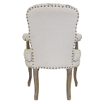 Кресло с изображением сакуры Aubrey Classical Armchair beige flax варинант исполнения - 2 | Loft Concept в Краснодаре