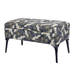 Банкетка с принтом из журавлей Crane варинант исполнения - 2 | Loft Concept в Краснодаре