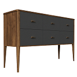 Консоль 6 ящиков из массива бука Tasteful Furniture варинант исполнения - 2 | Loft Concept в Краснодаре