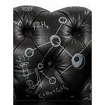 Кресло "Умный Умник" Rick and Morty graffiti chair натуральная кожа  варинант исполнения - 5 | Loft Concept в Краснодаре