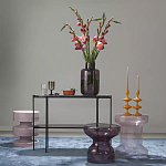 Кофейный столик стеклянный Elegant Lilac Glass Model варинант исполнения - 1 | Loft Concept в Краснодаре