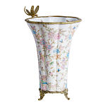 Ваза с бронзовой стрекозой Paradise Dragonfly варинант исполнения - 2 | Loft Concept в Краснодаре