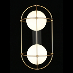 Бра настенное с 2 белыми плафонами Karina варинант исполнения - 1 | Loft Concept в Краснодаре