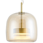 Подвесной светильник Blanton Amber Glass Hanging Lamp 26 варинант исполнения - 1 | Loft Concept в Краснодаре