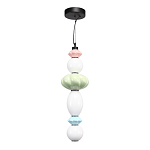 Подвесной светильник фигурный с керамическими элементами 24W LED Fragrant Light варинант исполнения - 3 | Loft Concept в Краснодаре