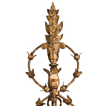 Бра настенное с цветочным мотивом Vintage Luxury варинант исполнения - 1 | Loft Concept в Краснодаре