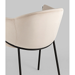 Стул Brace велюр молочный варинант исполнения - 3 | Loft Concept в Краснодаре