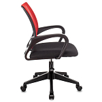 Офисное кресло с основанием из черного пластика Desk chairs Red варинант исполнения - 3 | Loft Concept в Краснодаре