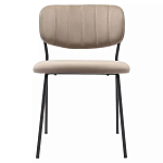 Стул Singer Chair без подлокотников светло-коричневый Велюр варинант исполнения - 6 | Loft Concept в Краснодаре