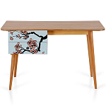 Письменный стол с принтом на ящиках Elise Desk варинант исполнения - 1 | Loft Concept в Краснодаре