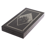 Подарочные нарды из натурального камня с гравировкой Backgammon from Stone варинант исполнения - 7 | Loft Concept в Краснодаре