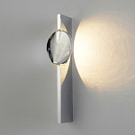 Бра с круглым зеркальным диском на прямоугольном соновании Reflection Circle Glow варинант исполнения - 5 | Loft Concept в Краснодаре