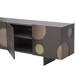 Дизайнерский комод с декором в виде круглых элементов на фасаде Matisse варинант исполнения - 2 | Loft Concept в Краснодаре