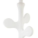 Настольная лампа с белым каркасом и тканевым абажуром Natural Stems варинант исполнения - 2 | Loft Concept в Краснодаре