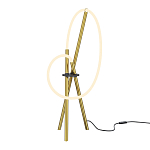 Настольный светильник Crochet Brass 3000К 15Вт варинант исполнения - 1 | Loft Concept в Краснодаре