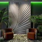 Барельеф LEAF варинант исполнения - 1 | Loft Concept в Краснодаре