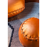 Дизайнерское кожаное кресло в форме руки Poltronova Joe Gold  Armchair варинант исполнения - 6 | Loft Concept в Краснодаре