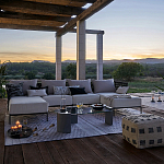 Уличное кресло Alaric Armchair Black варинант исполнения - 6 | Loft Concept в Краснодаре