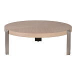 Столик журнальный круглый со светлым шпоном Light Veneer Table варинант исполнения - 5 | Loft Concept в Краснодаре