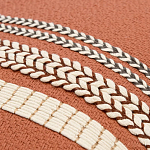 Подушка декоративная с вышивкой и кисточками Ethnic mix варинант исполнения - 2 | Loft Concept в Краснодаре