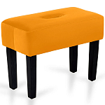 Мягкий  пуф на черных ножках Winton Pouf варинант исполнения - 19 | Loft Concept в Краснодаре