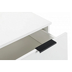 Комод белый с 3-мя ящиками Strict Lines  варинант исполнения - 5 | Loft Concept в Краснодаре