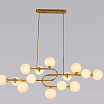 Люстра подвесная с белыми лампами в форме шара Flute варинант исполнения - 4 | Loft Concept в Краснодаре