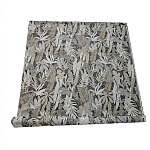 Мебельная ткань Шенилл коричневый принт 280 см T2-146 варинант исполнения - 3 | Loft Concept в Краснодаре