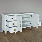 Большой Комод-буфет Elsa Dreams White с ящиками варинант исполнения - 1 | Loft Concept в Краснодаре