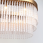 Люстра подвесная овальная со стеклянными трубками Nembus варинант исполнения - 3 | Loft Concept в Краснодаре