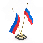 Флагшток из малахита и бронзы с позолотой Stone Flagpole варинант исполнения - 2 | Loft Concept в Краснодаре