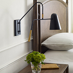 Бра черного цвета с конусным плафоном Feiss варинант исполнения - 6 | Loft Concept в Краснодаре