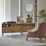 Кресло на деревянных ножках Olguin Green Chair варинант исполнения - 7 | Loft Concept в Краснодаре