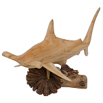 Статуэтка из дерева рыба-молот Animals of the World варинант исполнения - 5 | Loft Concept в Краснодаре