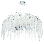Люстра с хрустальными подвесками Bunch of Crystal Berries Silver Chandelier 12 варинант исполнения - 1 | Loft Concept в Краснодаре